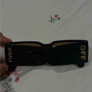 Statement Square Oversized Sunglasses Y2K Goth